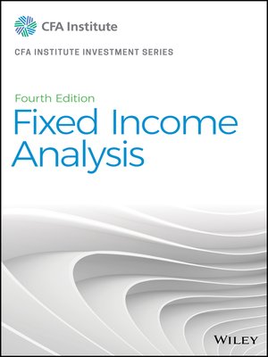 cover image of Fixed Income Analysis